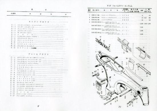 ダックス ST50 70 パーツリスト 復刻版 ST50E 70E - 日本二輪史研究会