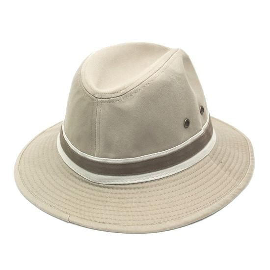 STETSON ステットソン コットン メンズ つば広 ハット