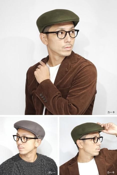 イタリア製ウール100%★秋冬用　パンチングデザイン黒ハット イタリア製ウール100%☆秋冬用 パンチングデザイン黒ハット