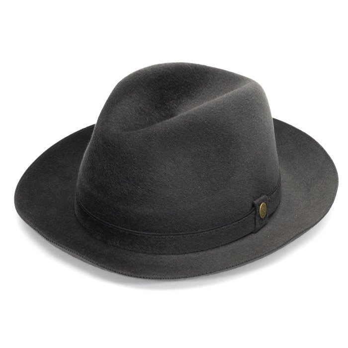 帽子の通販【GUERRA ゲラ】カシミア つば広ハット フェルトハット 中折れハット