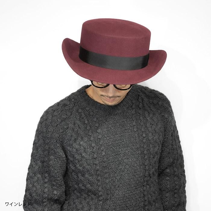 高級 シルクハット ファインファーフェルト 帽子
