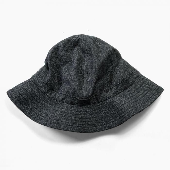 【サイズオーダー・受注製作】M-37　ミリタリーハット　14㌉セルヴィッチデニム US ARMY M-37 DENIM HAT ツバ長さをオリジナルより長くで