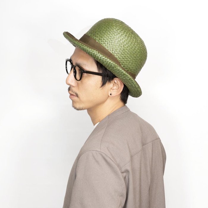 帽子の通販【EDHAT エドハット】日本製 天然草 パンダム ボーラー