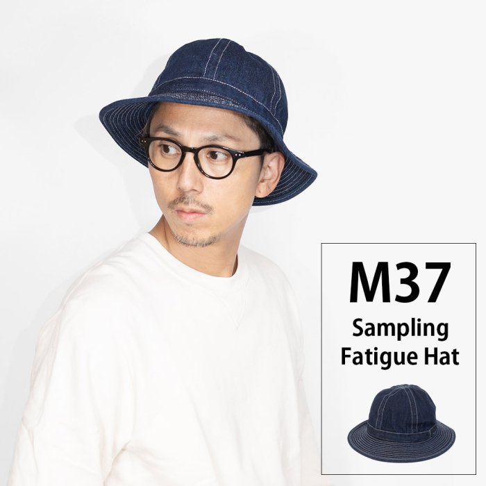 【帽子の通販】M37 サンプリング デニム U.S.ミリタリー アーミー ...