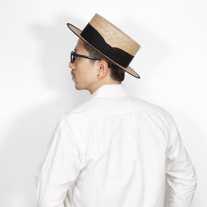 帽子の通販【REPression Hatters】 ストローハット カンカン帽 帽子の通販【REPression Hatters】 ストローハット カンカン帽