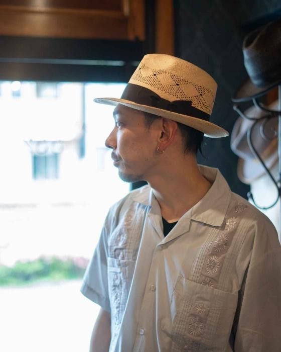 Diaspora ベルハット・パナマハット DIASPORA SKATEBOARDS [PANAMA PLAID HAT] (3 COLORS)