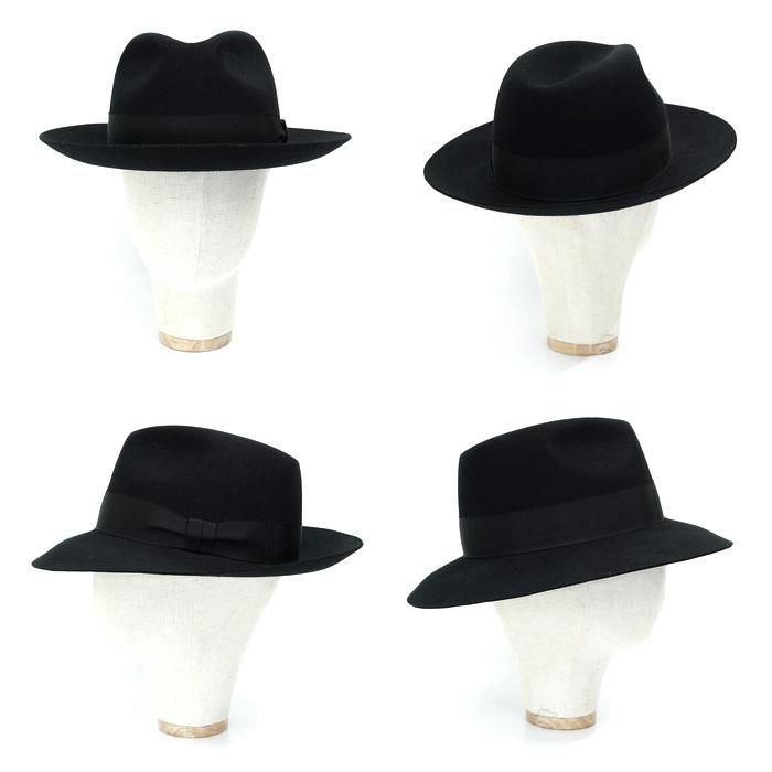 帽子の通販【EDHAT エドハット】ウール フェルト センター 帽子の通販【EDHAT エドハット】ウール フェルト センター