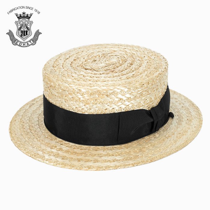 帽子の通販【EDHAT エドハット】 日本製 メンズ 紳士 帽子 カンカン帽 ボーターハット
