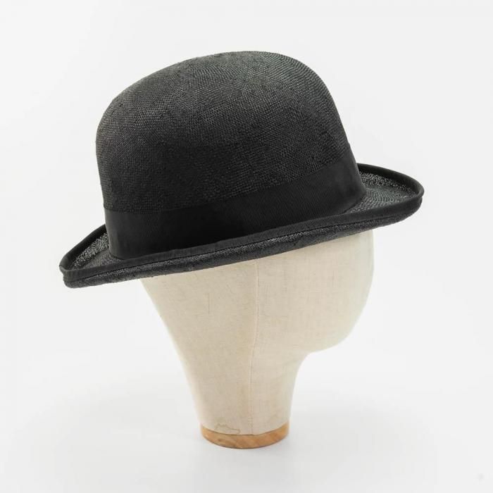 シゾール　ボーラーハット 帽子の通販【EDHAT エドハット】 天然草 シゾール 羽付き