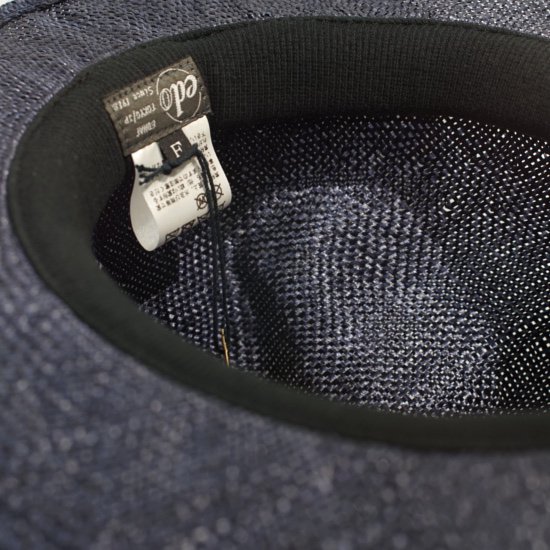 EDHAT エドハット 天然草 マウンテンハット ストローハット 【メンズ帽子専門店通販】 日本製 大きい 小さい サイズ