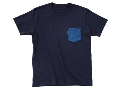 【THE TANGO】 フレスコ チェンジポケット /  ネイビーTシャツ