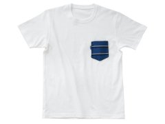 【THE TANGO】 2ラインレジメンタル チェンジポケット /  ホワイトTシャツ
