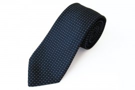 Line DotۡLine Dot Tie Dark Navy