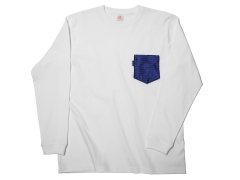 【THE TANGO】 フレスコ チェンジポケット /  ホワイトロングTシャツ