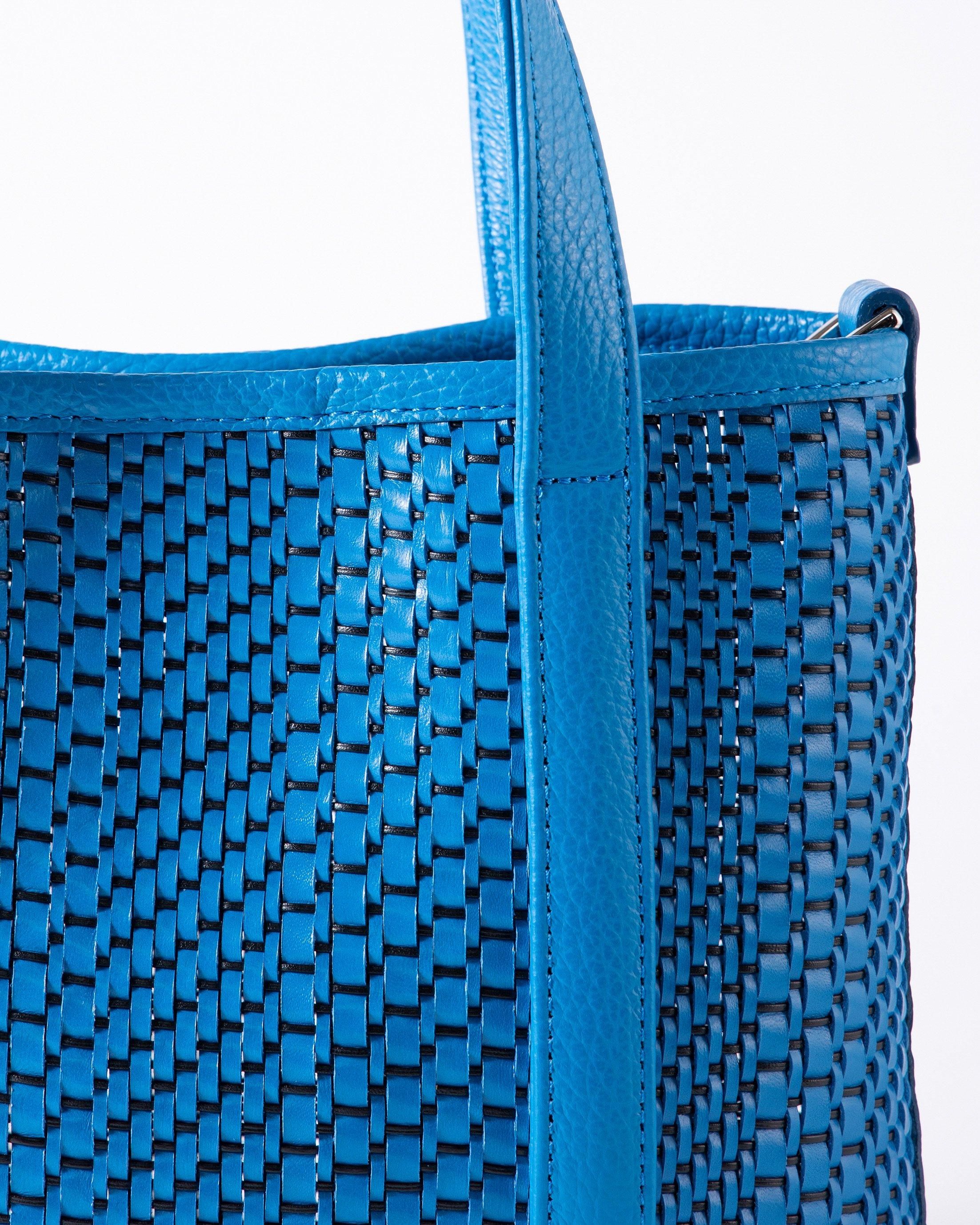 レザーミニトートバッグ | 京都の手織りファブリックブランド