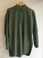 1970's Swedish Military Pullover Shirt Khaki1970ǯ她ǥ󷳥ץ륪Сġ