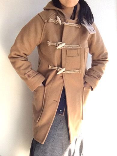 ダッフルコート ベージュ DUFFLE COAT BEIGE／TATAMIZE - マメチコ