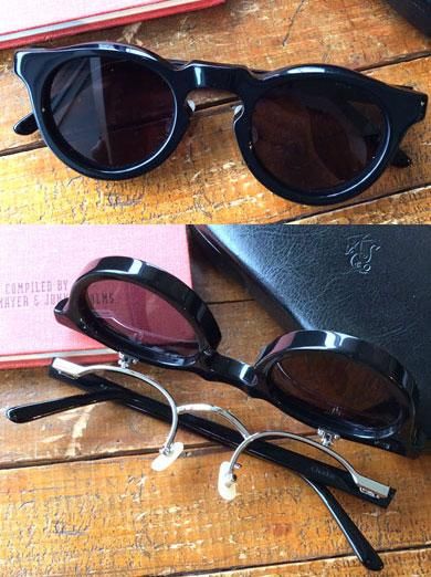 サングラス チャールズ(金子眼鏡別注)Sunglasses Charles, Made by