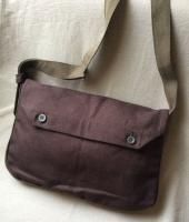 եإӡͥ󥷥Хå ֥饦 frenchwork heavylinen shoulderbag brownDjangoAtour