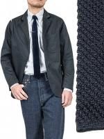 륯˥åȥ ͥӡ Silk Knit Tie,Dark NavyWorkers