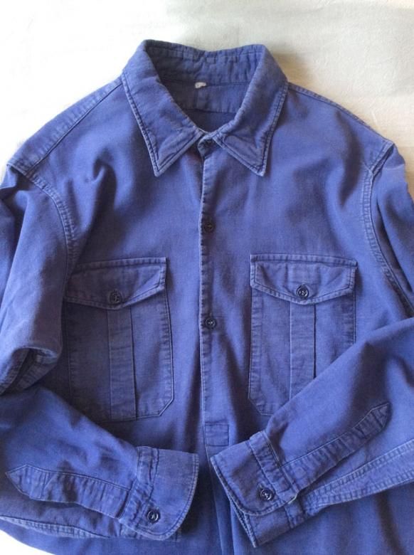 1950-1960's French Work Shirt フランスのワークシャツ