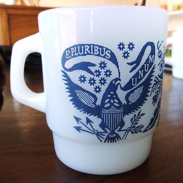 スタッキングマグ GREAT SEAL グレートシール青 Fireking