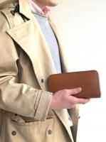 󥰥å ֥饦֥饦Long Wallet Noblessa Calf  Brown  Brown StitchWorkers