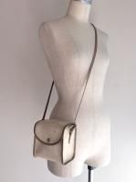 195060ǯե󥹡ӥˡ쥶ΥХå1950-1960's French Vinyl Leather Camera Bag Cream