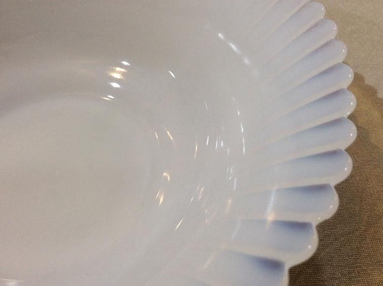 ペタルウェア ボウル ホワイト 1930年～1936年製造 マクベスエバンス