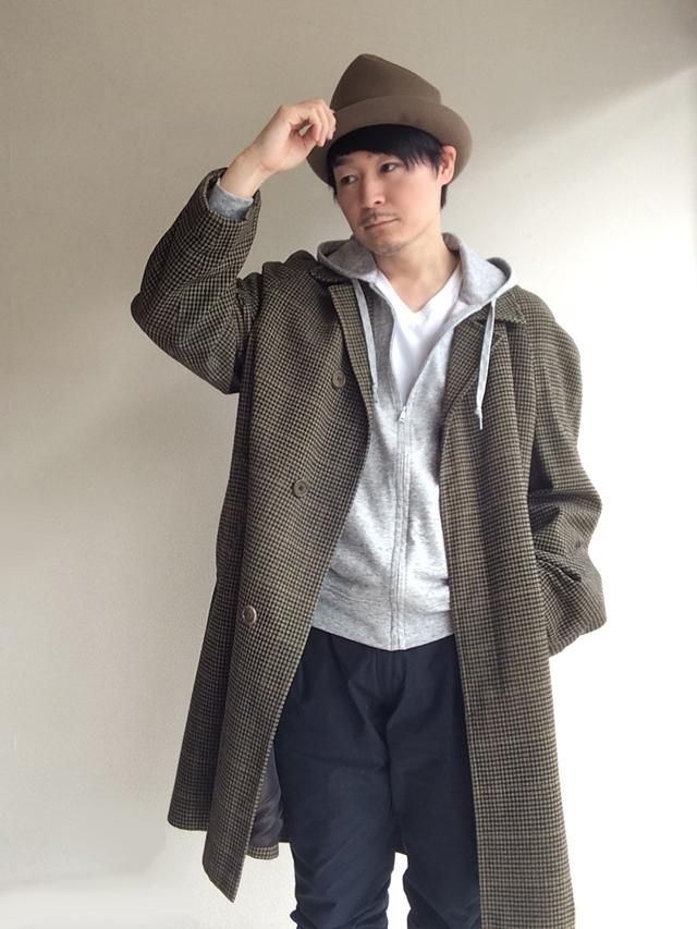 1960年代 イギリス ウール バルマカーンコート 1960's British Wool 1960年代 イギリス ウール バルマカーンコート 1960's British Wool