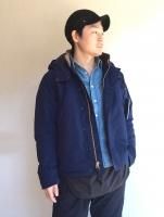 N-1, Puff Jacket, Nylon, Water-repellent Ripstop, NavyWorkers