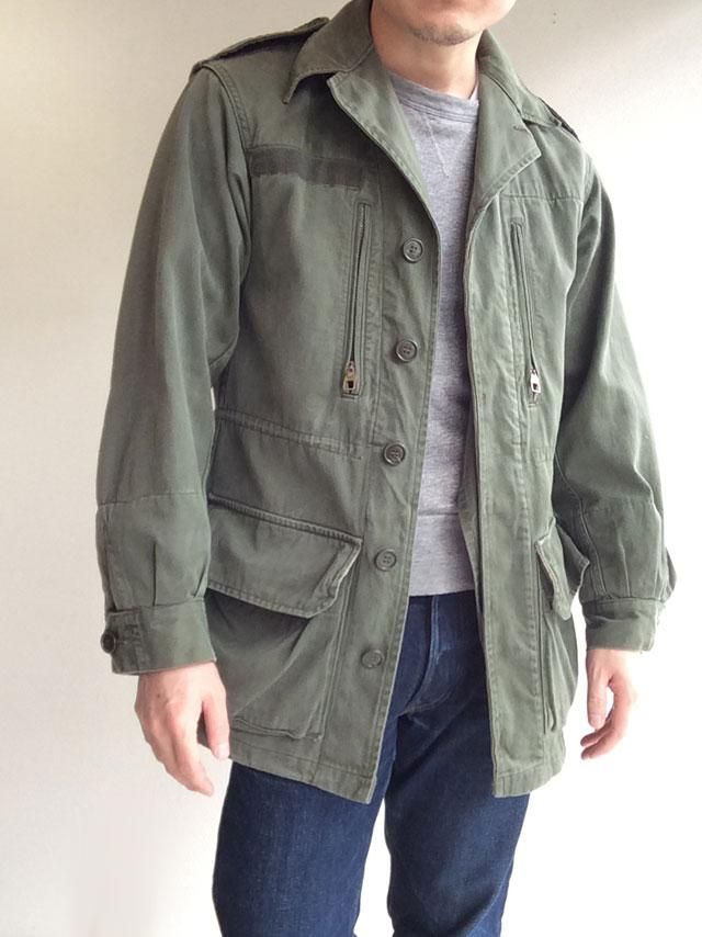 1970's French Military F-2 Jacket Khaki - マメチコ Fashion 1970's French Military F-2 Jacket Khaki - マメチコ Fashion