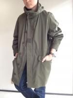 1970-1980's French Military Hooded Coat Khaki