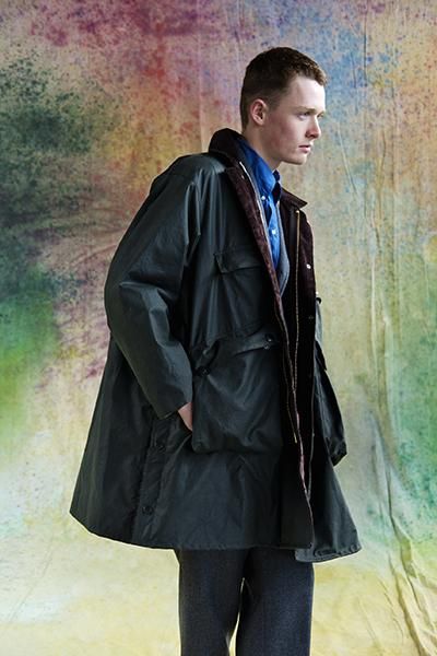 Kaptain Sunshine Barbour Traveller Coat www.krzysztofbialy.com