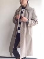 1970's British Balmacaan Coat by Aquascutum  Old England Beige