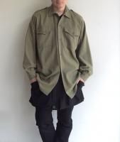 1970ǯ奤ꥹߡ륷ġ1970's British Royal Army Wool Shirt Light Khaki