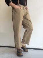 1950's Italian Military Three Quarter Length Riding Trousers Beige