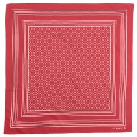 Cotton Sateen Scarf, Red DotWorkers