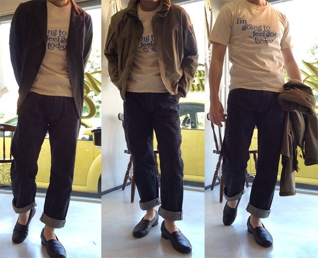 East Coast Fit Denim Pants Indigo One Wash／Kaptain Sunshine