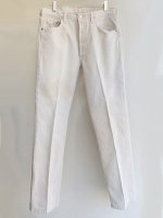 1980-1990ǯե꡼Х501顼ǥ˥ࡡ1980-1990's French Levi's  Color Denim Pants Ivory