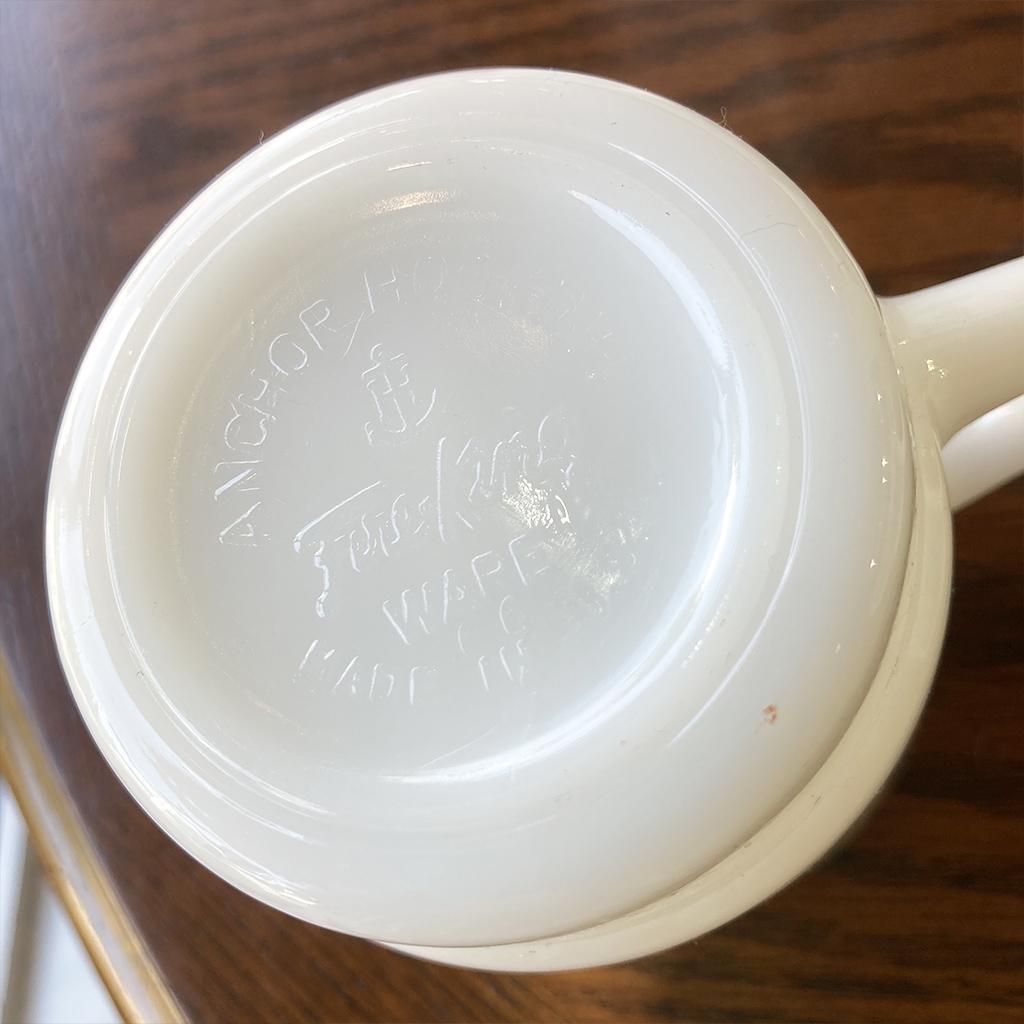 ファイヤーキング　メドウグリーン 楽天市場】【中古】Fire King Meadow Green Mug