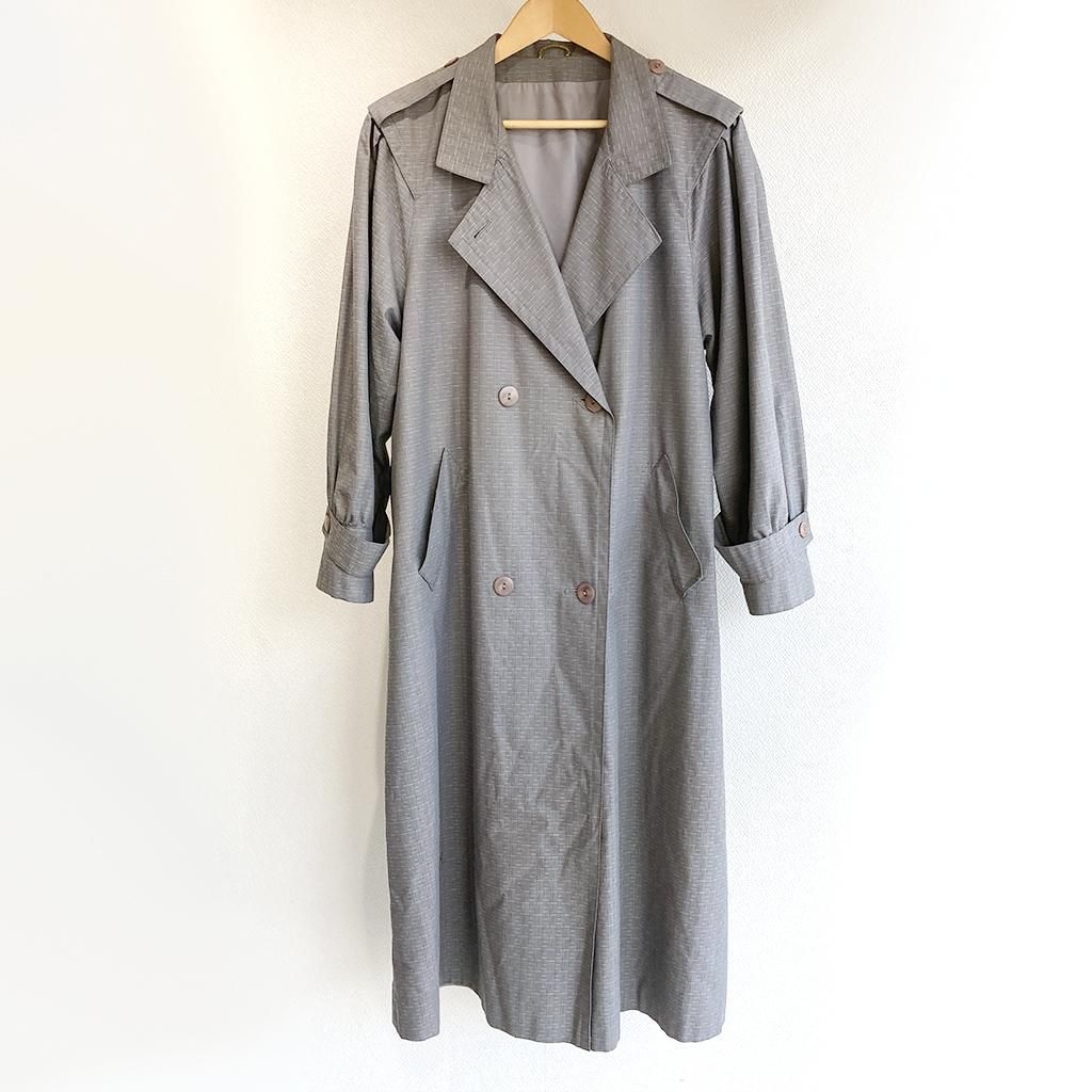 1980's British Rare Fabric Trench Coat by Dannimac - マメチコ