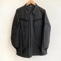 1980's British Military Police Uniform Shirt Jacket Black