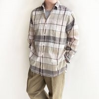 Regular Collar Shirt BIG PLAID／KAPTAIN SUNSHINE