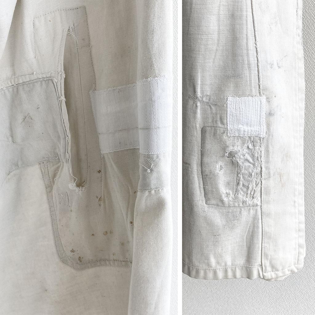 1950's British Scientist Damaged Uniform Coat White