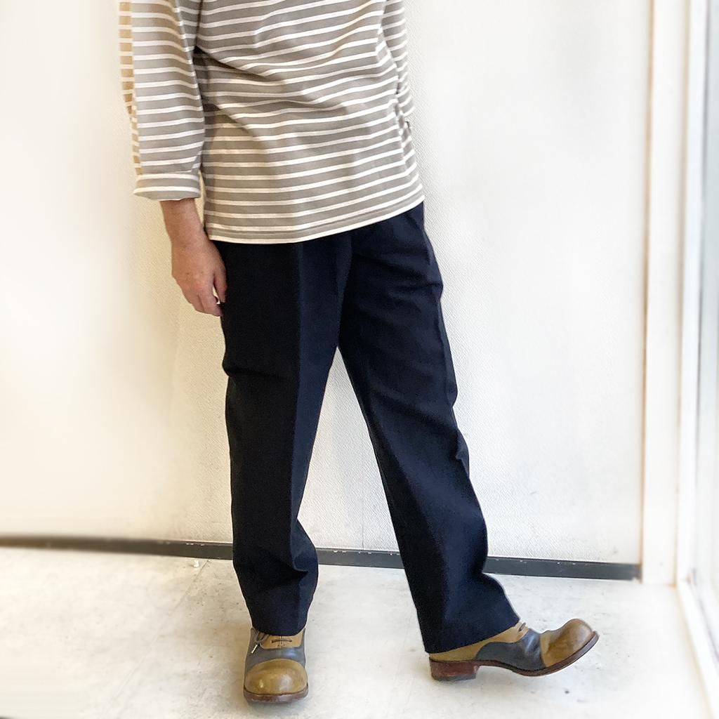 Gurkha Trousers INK BLACK／KAPTAIN SUNSHINE - マメチコ Fashion and