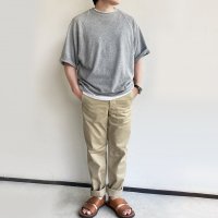 【20％OFF】2021AW Officer Trousers Slim Fit Type 2, Light Beige Chino　サイズ34／Workers