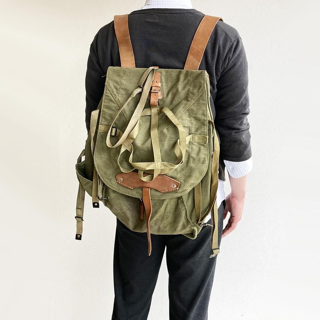 Romanian army mountain backpack Khaki - マメチコ Fashion and