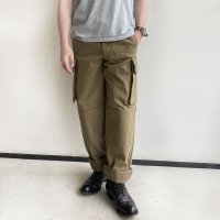 【20％OFF】2021AW French Cargo Pants, Herringbone／Workers