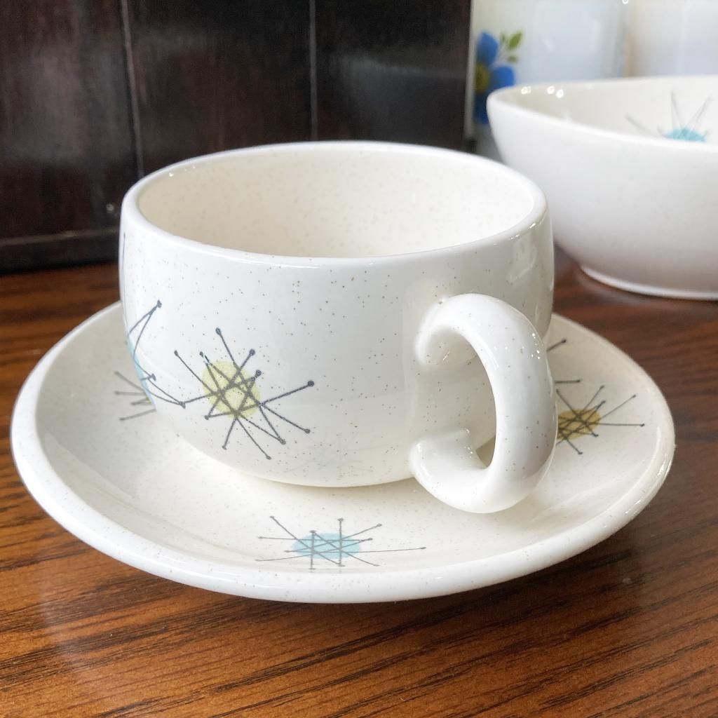 Franciscan スターバースト　お皿　vintage FRANCISCAN フランシスカン「スターバースト カップ＆ソーサー